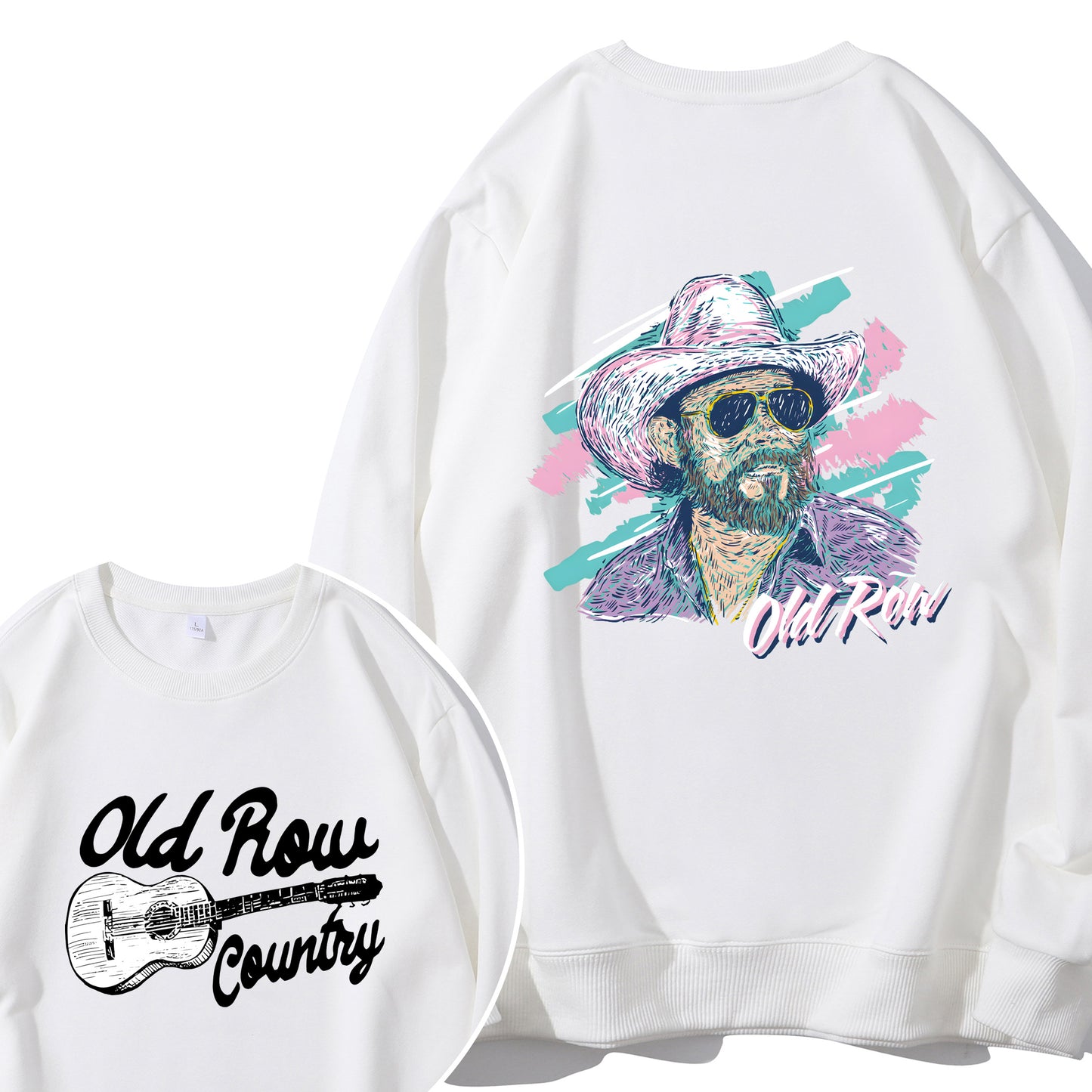 Vintage Hank Williams Jr X Old Row Outdoors 80s Shirt - Relaxed Fit, Full Size