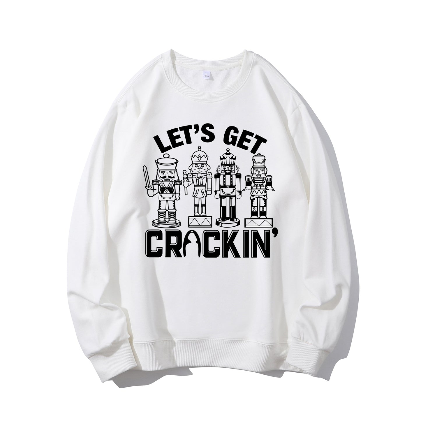 Christmas Lets Get Crackin' Shirt - Relaxed Fit, Full Size