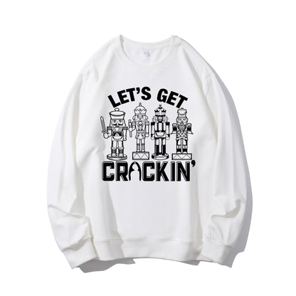 Christmas Lets Get Crackin' Shirt - Relaxed Fit, Full Size