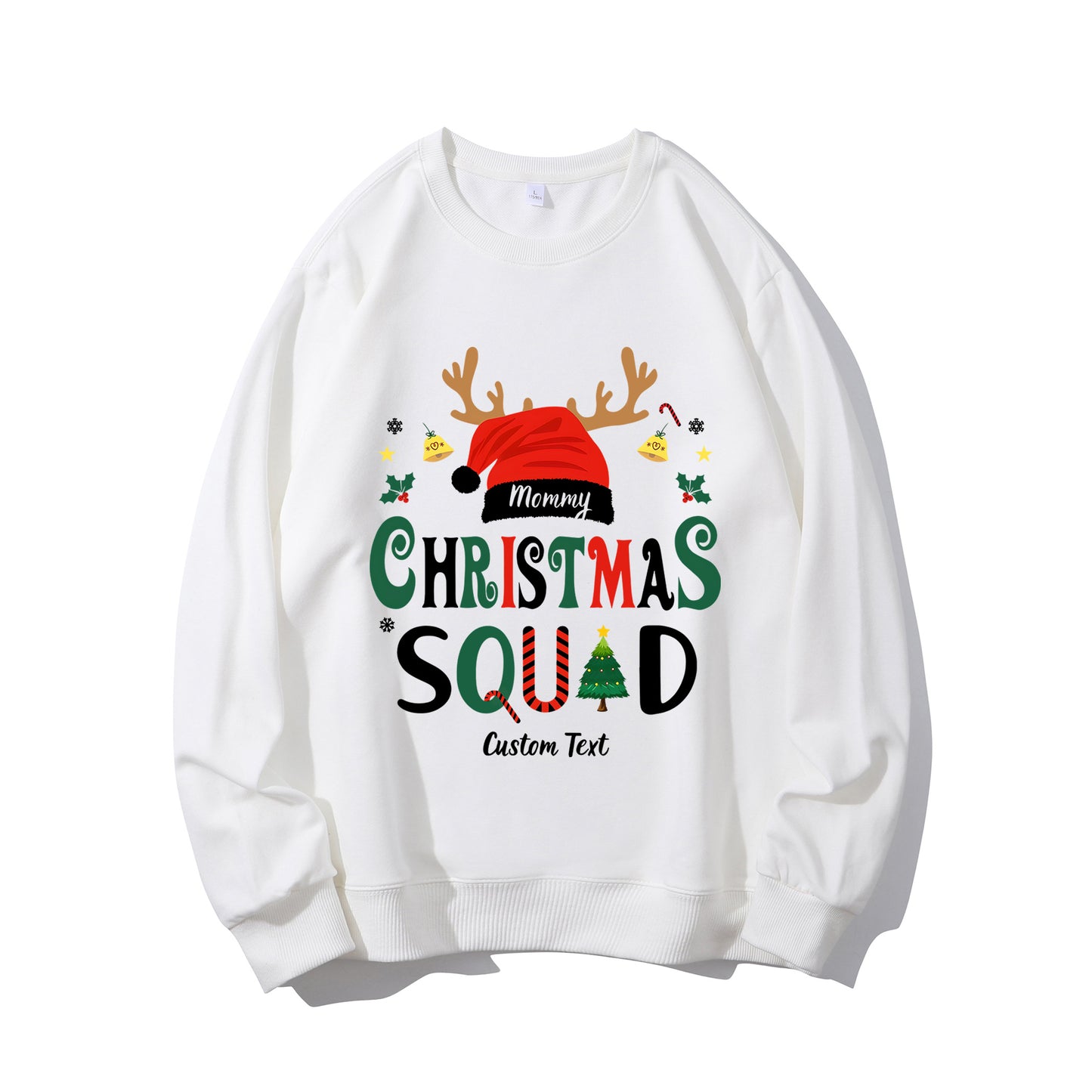 Personalized Christmas Squad  Shirt - Relaxed Fit, Full Size