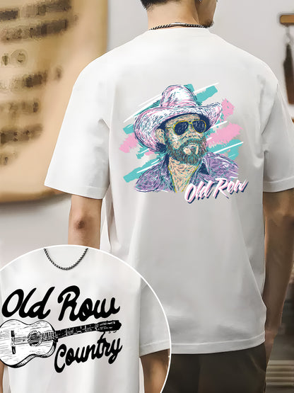 Vintage Hank Williams Jr X Old Row Outdoors 80s Shirt - Relaxed Fit, Full Size