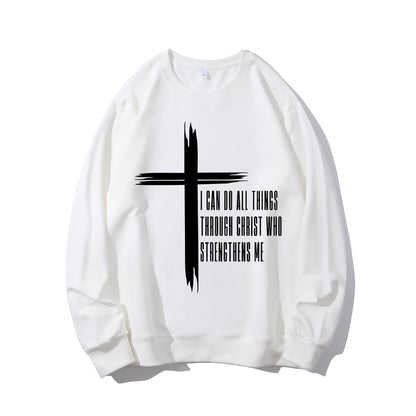 I CAN DO ALL THINSS THROUGH CHRIST WHO STRENGNETHENS ME Shirt - Relaxed Fit, Full Size