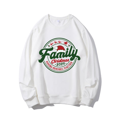 Family Christmas 2024 ，Making Memories Togethe Shirt - Relaxed Fit, Full Size