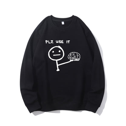 PLZ USE IT Shirt - Relaxed Fit, Full Size