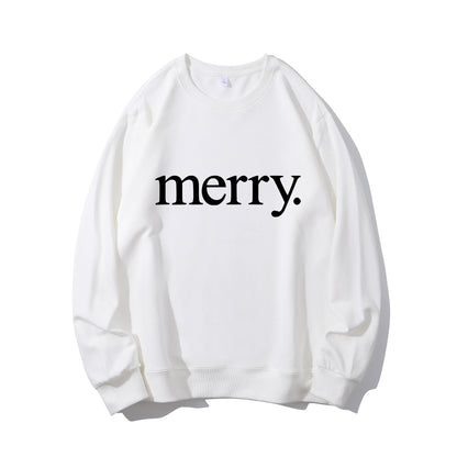 Cozy MERRY Christmas Shirt - Relaxed Fit, Full Size