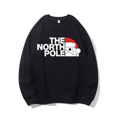 The NORTH Pole Merry Christmas Xmas Santa Elf Christmas -Youth Shirt - Relaxed Fit, Full Size