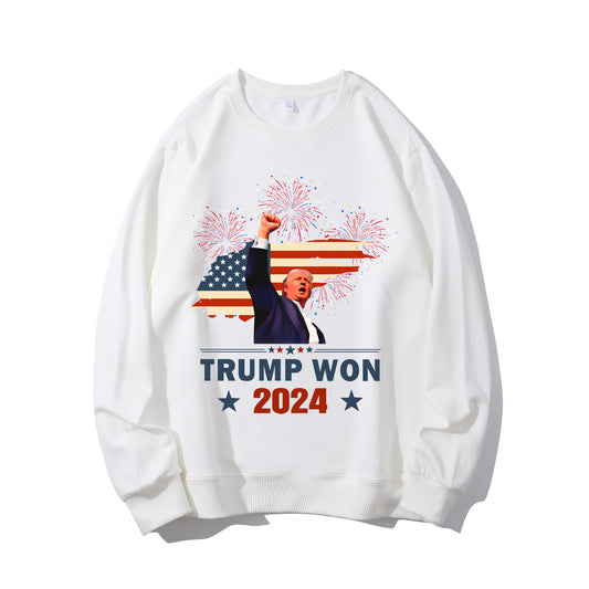 Trump Won 2024 President 47th Of White House Donald Trump Shirt - Relaxed Fit, Full Size