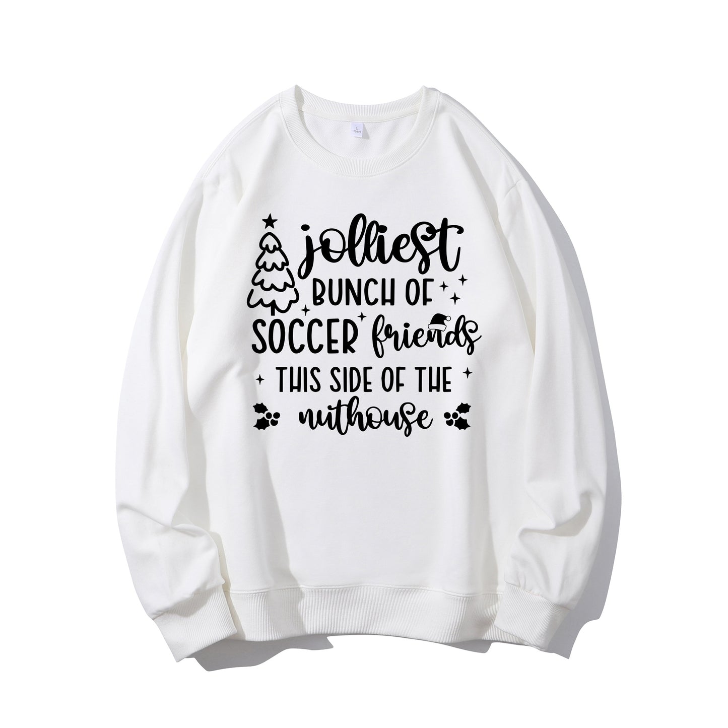 Family Christmas . Funny Xmas Soccer Squad Shirt - Relaxed Fit, Full Size