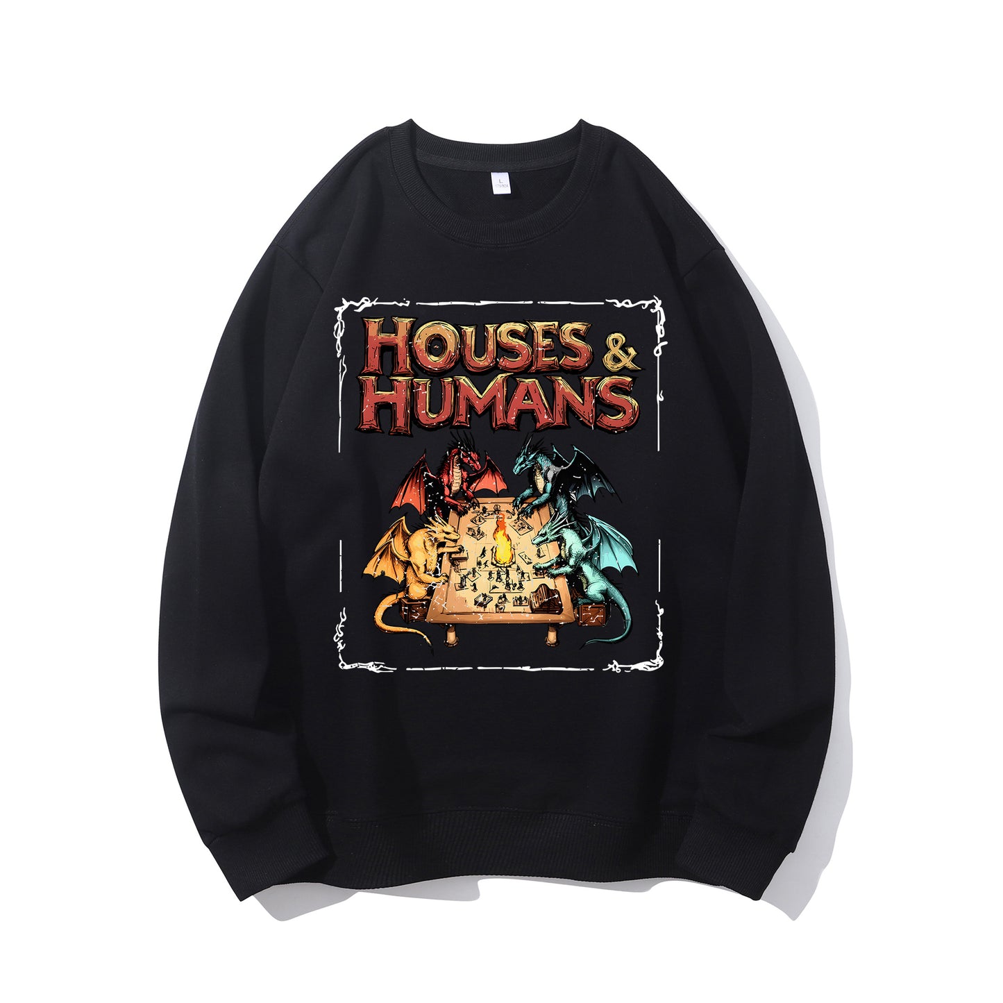 Houses and Humans D&D Shirt - Relaxed Fit, Full Size