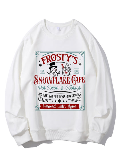 Frosty's Snowflake Cafe Shirt - Relaxed Fit, Full Size