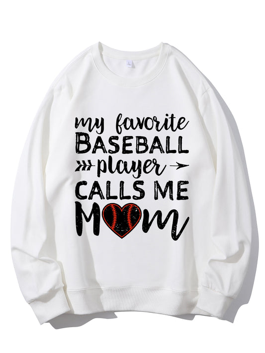 Baseball Mom Shirt - Relaxed Fit, Full Size