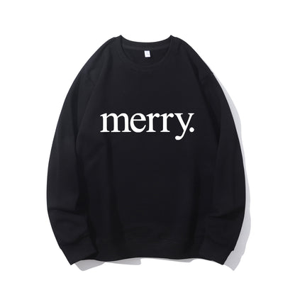 Cozy MERRY Christmas Shirt - Relaxed Fit, Full Size