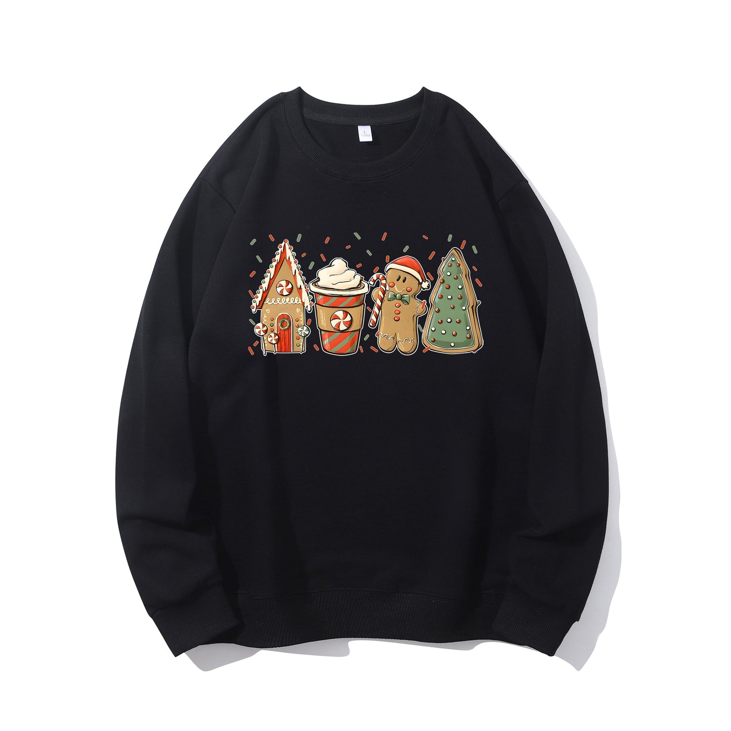 Gingerbread Christmas Coffee Shirt - Relaxed Fit, Full Size