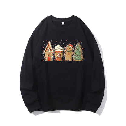 Gingerbread Christmas Coffee Shirt - Relaxed Fit, Full Size