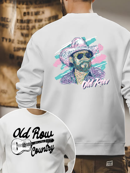 Vintage Hank Williams Jr X Old Row Outdoors 80s Shirt - Relaxed Fit, Full Size