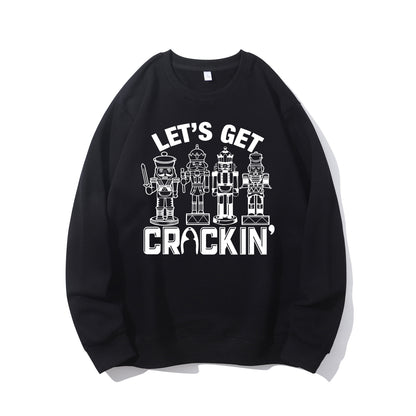 Christmas Lets Get Crackin' Shirt - Relaxed Fit, Full Size