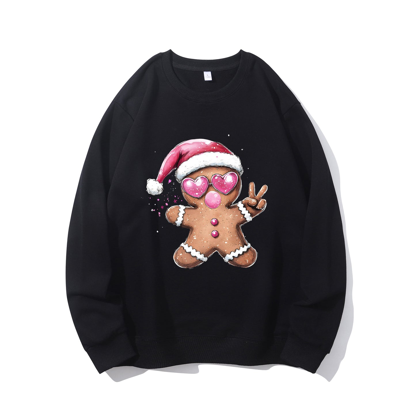 Bubble Gum Gingerbread Christmas Shirt - Relaxed Fit, Full Size