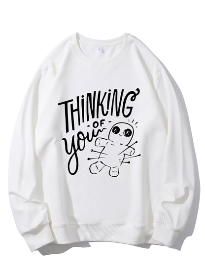 Whimsical Thinking Of You Shirt - Relaxed Fit, Full Size