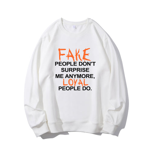 Loyal vs Fake People Shirt - Relaxed Fit, Full Size