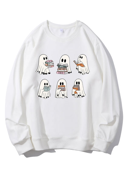 Halloween Ghost Shirt - Relaxed Fit, Full Size