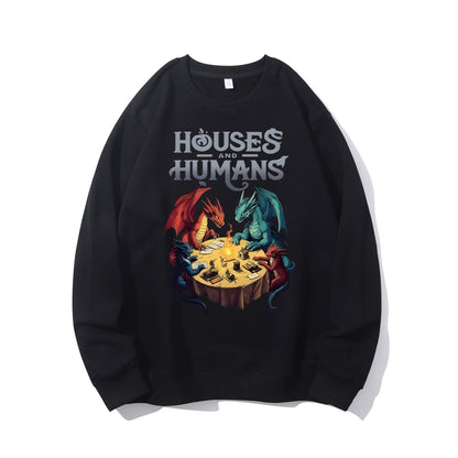 Houses and Humans DnD Shirt - Relaxed Fit, Full Size