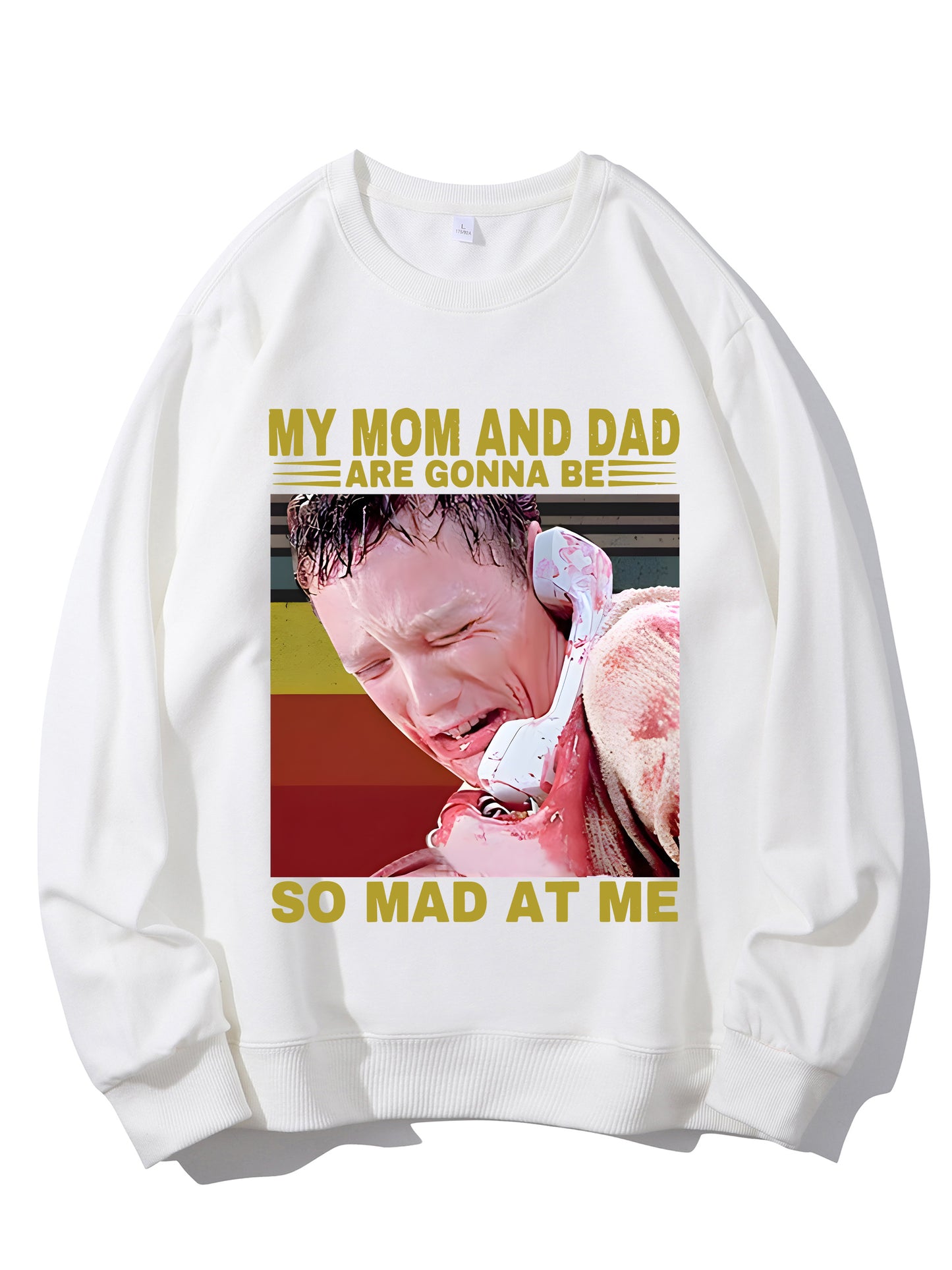 Scream My Mom And Dad Are Gonna Be So Mad At Me Shirt - Relaxed Fit, Full Size