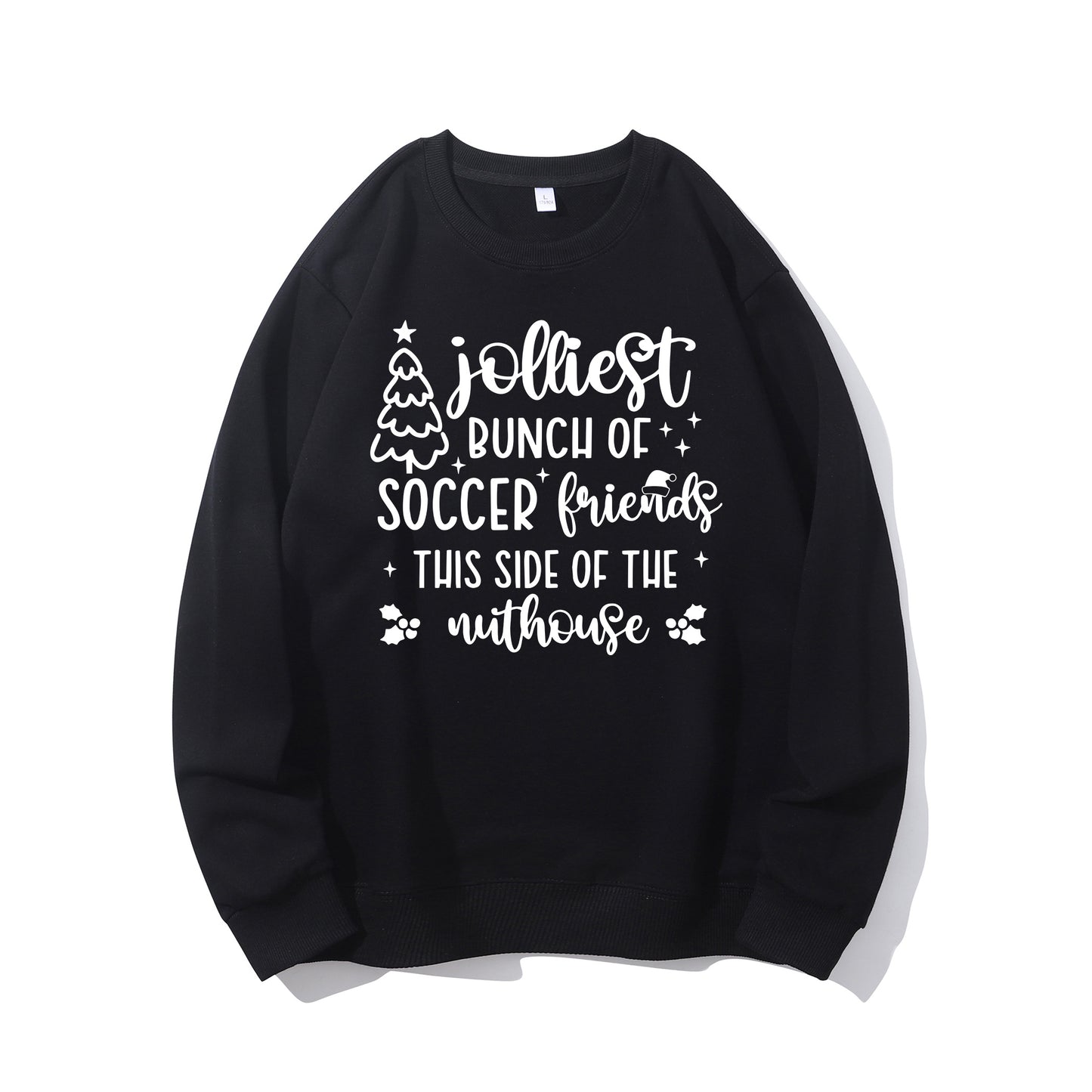 Family Christmas . Funny Xmas Soccer Squad Shirt - Relaxed Fit, Full Size