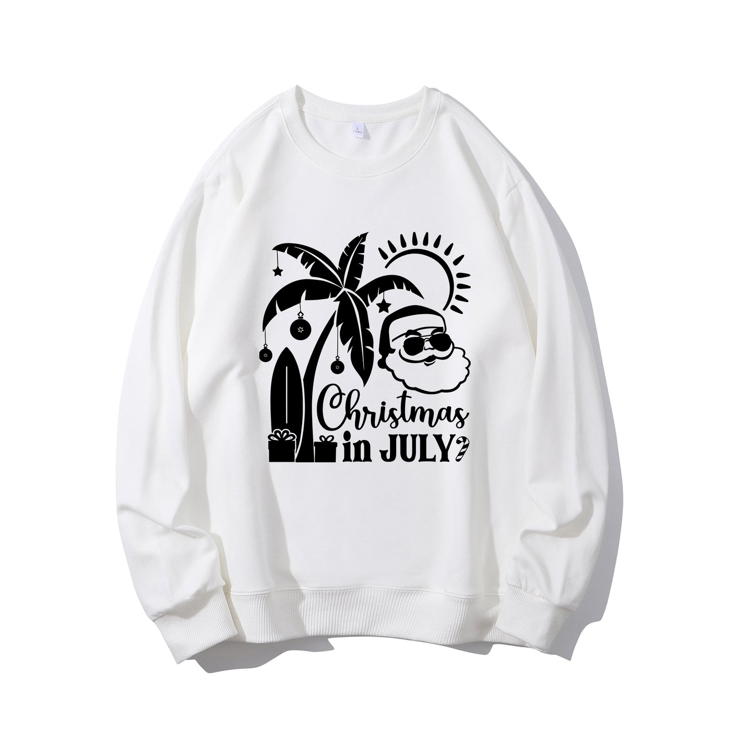 Christmas In July Shirt, Santa With Sunglasses, Summer Vacation Shirt - Relaxed Fit, Full Size