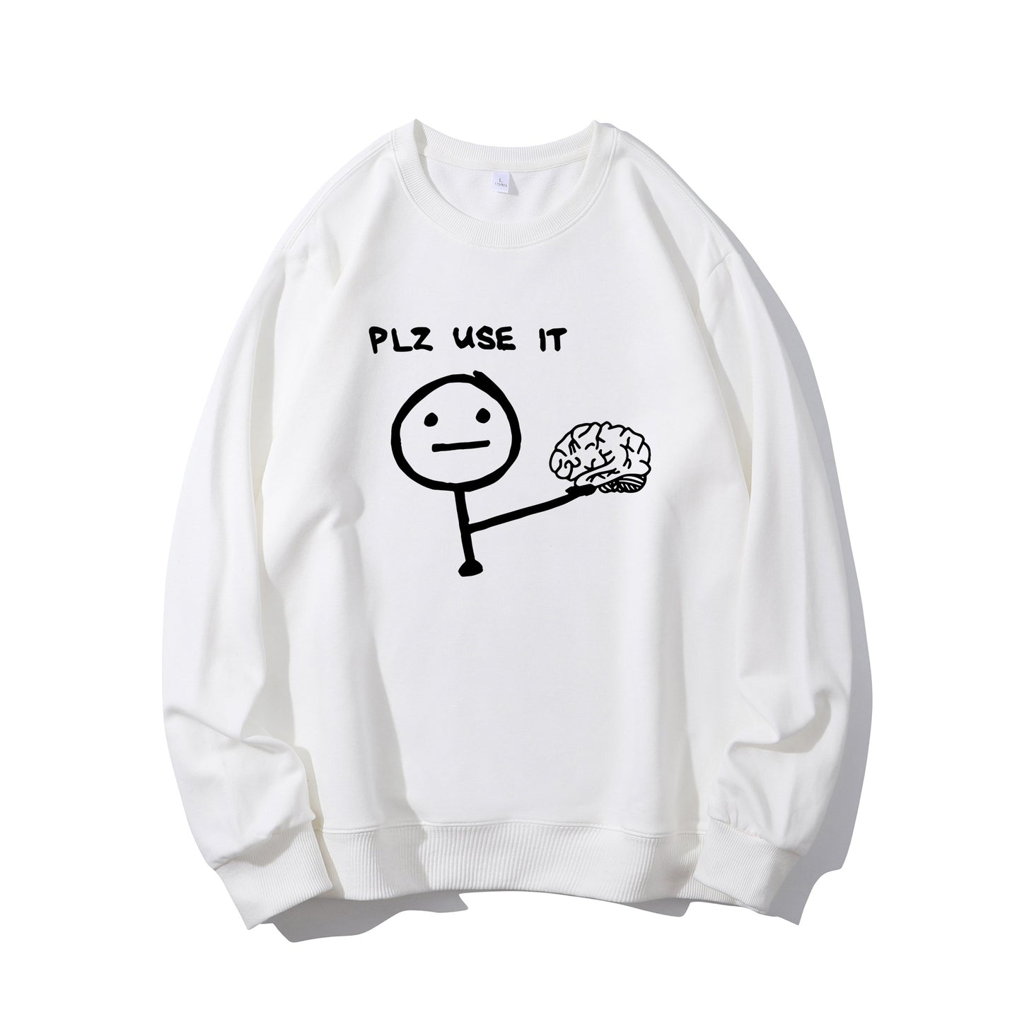 PLZ USE IT Shirt - Relaxed Fit, Full Size