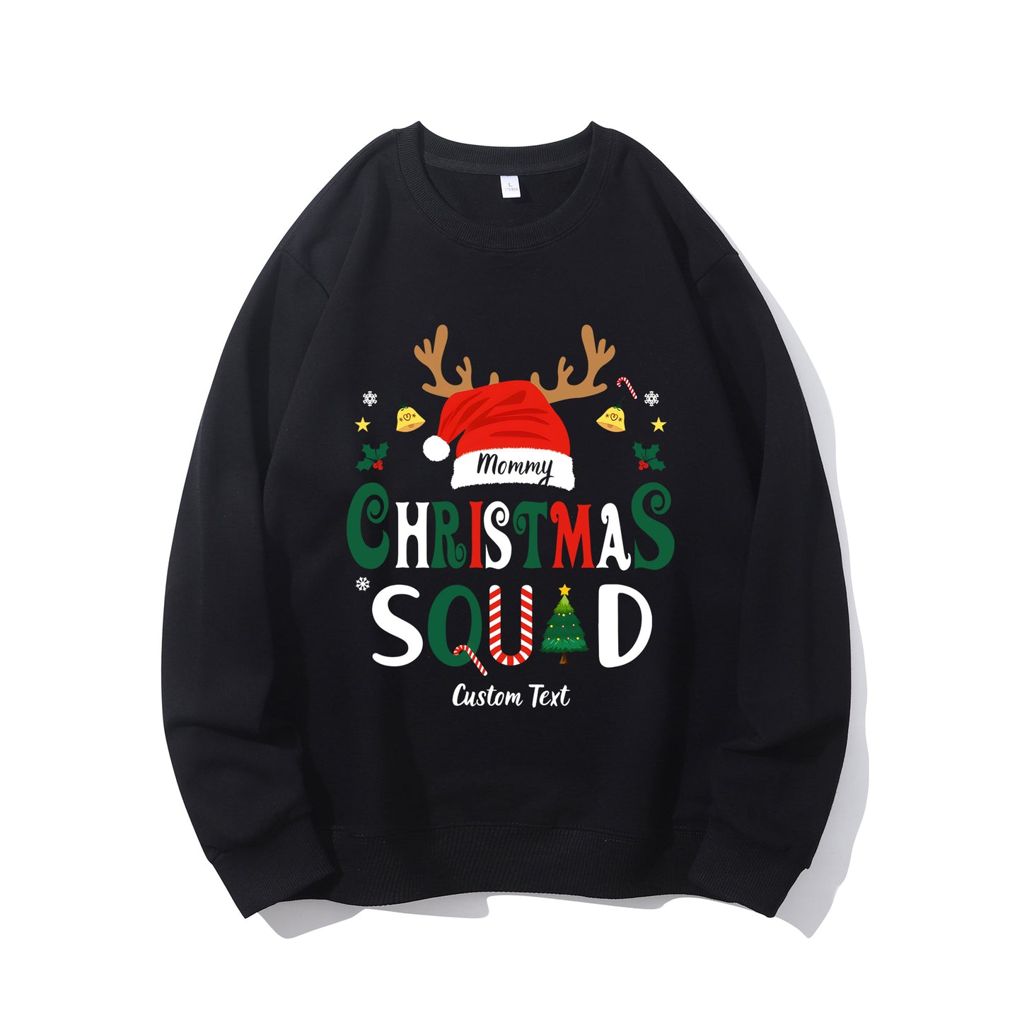 Personalized Christmas Squad  Shirt - Relaxed Fit, Full Size