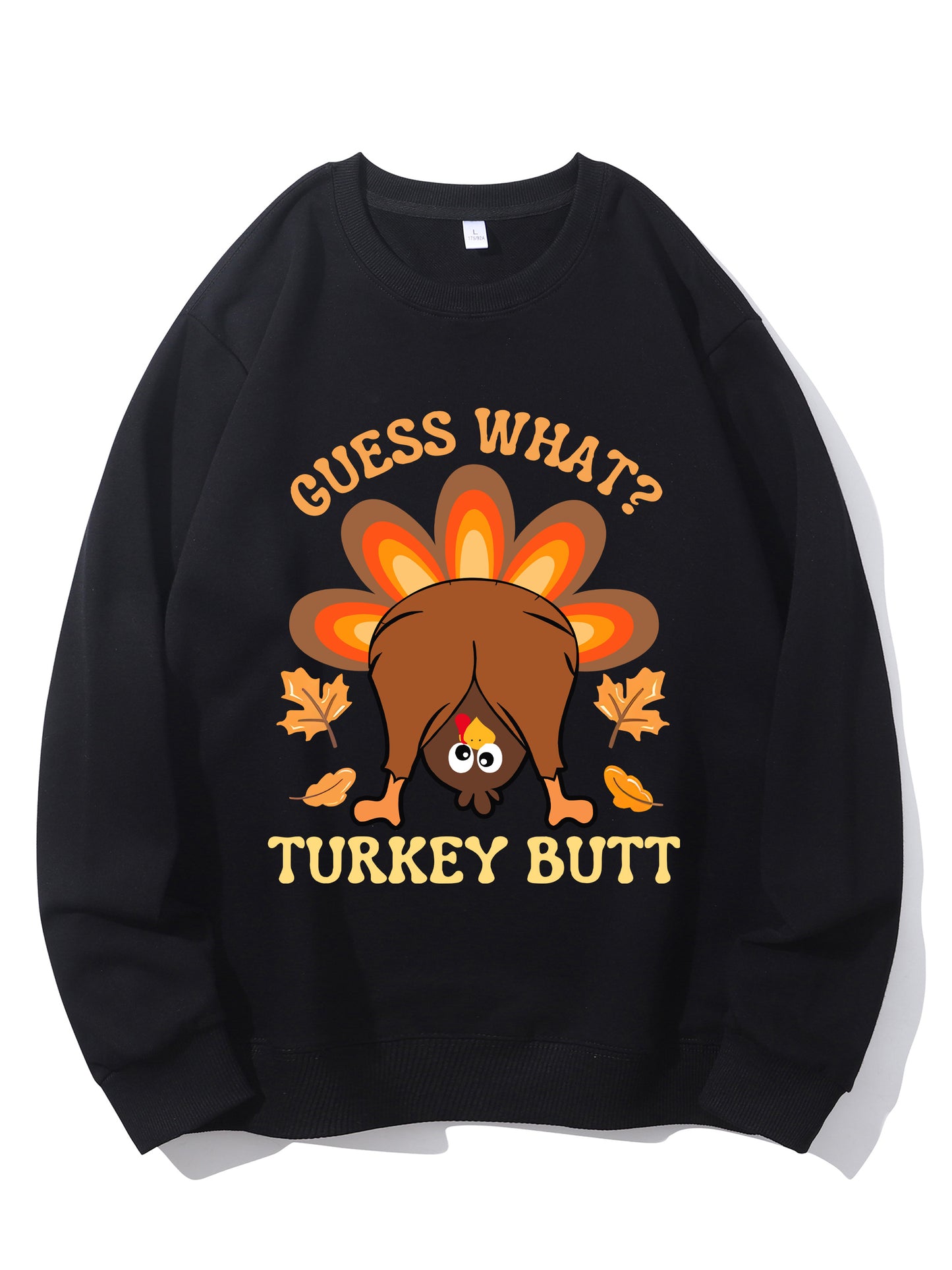 Thanksgiving Turkey Butt Shirt - Relaxed Fit, Full Size