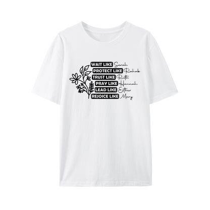 Women Of The Bible Shirt - Relaxed Fit, Full Size