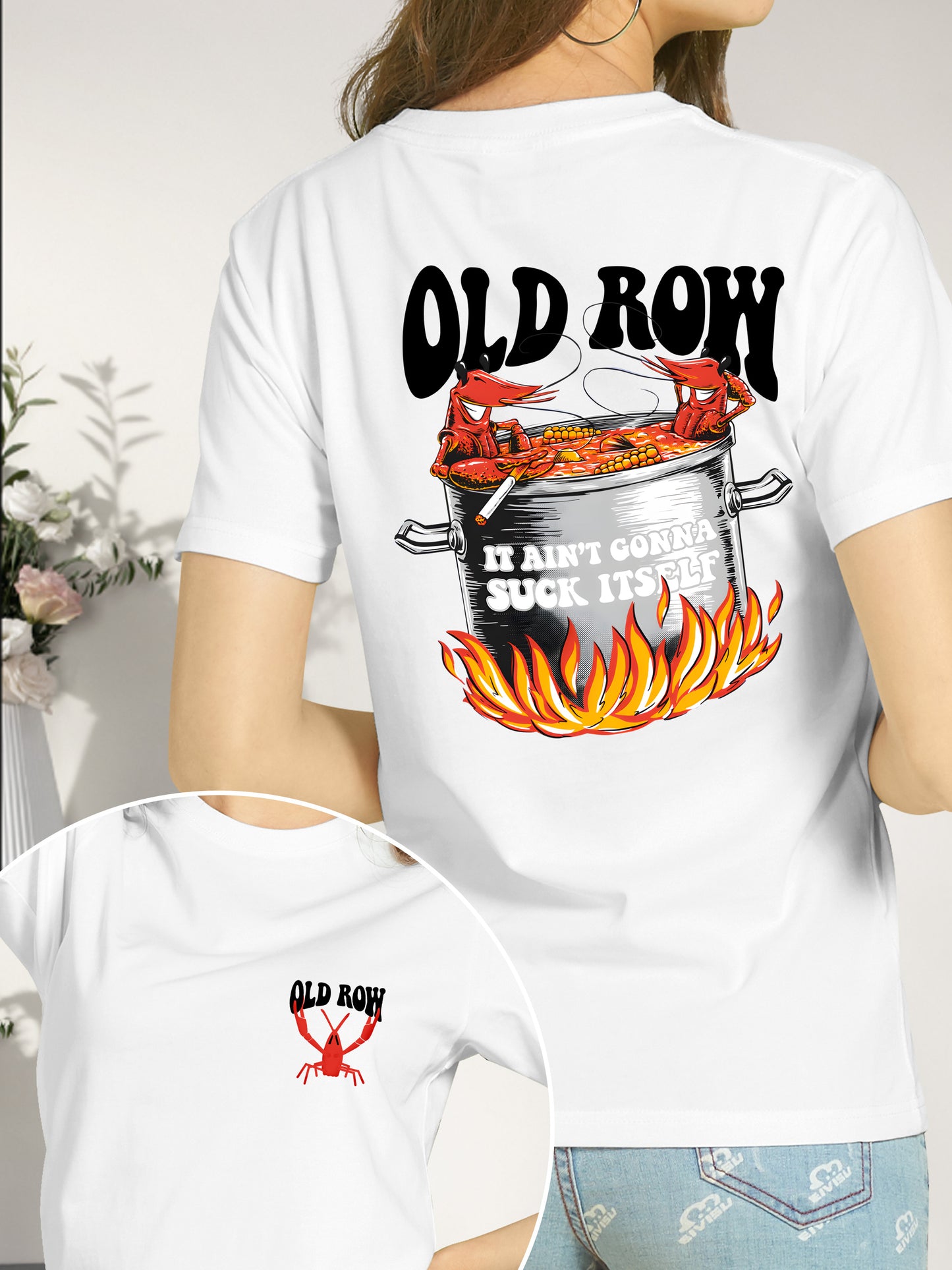 Old Row The Crawfish Boil Pocket Shirt - Relaxed Fit, Full Size