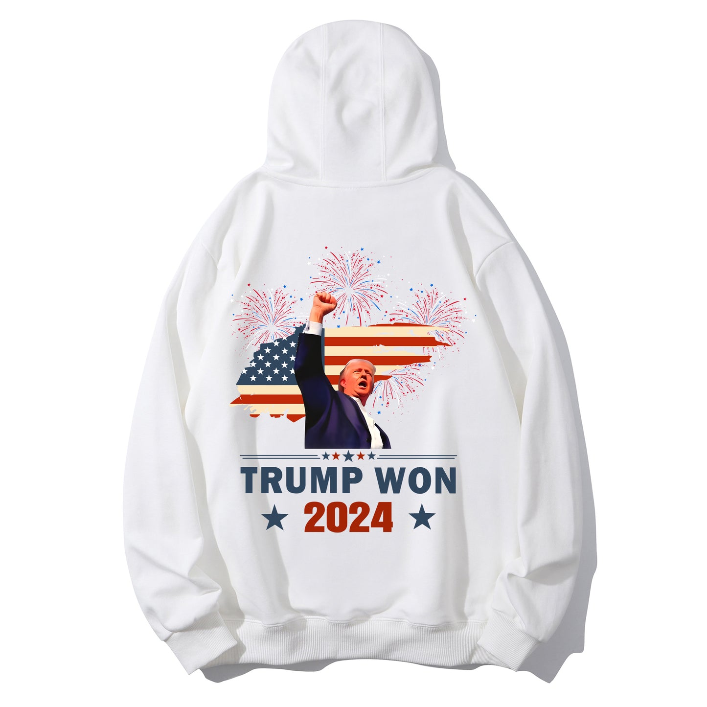 Trump Won 2024 President 47th Of White House Donald Trump Shirt - Relaxed Fit, Full Size