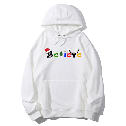 Believe Christmas Shirt - Relaxed Fit, Full Size