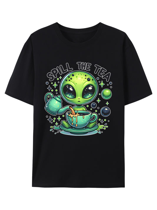 Spill The Tea Shirt - Relaxed Fit, Full Size