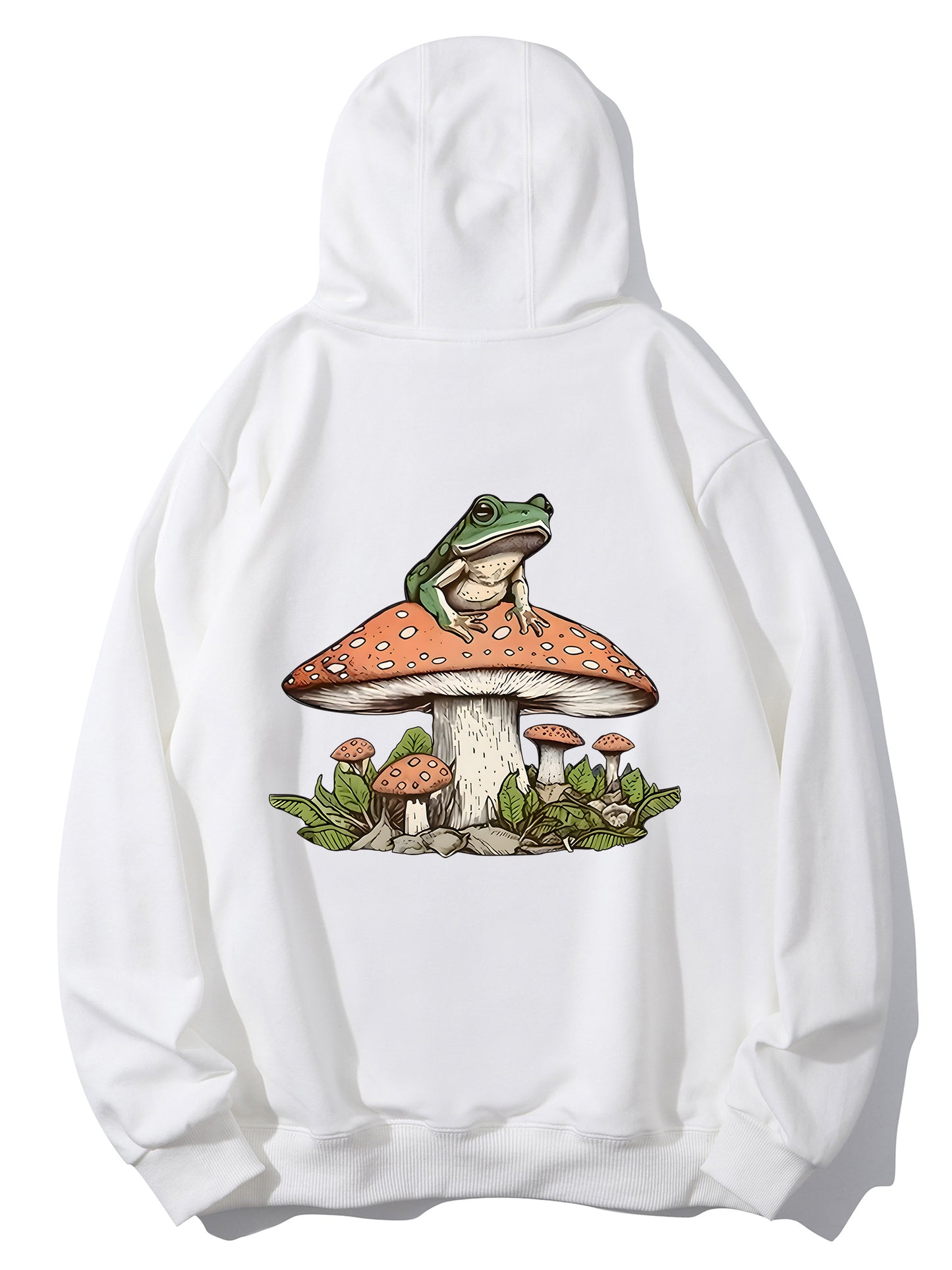 Frog & Mushroom Shirt - Relaxed Fit, Full Size