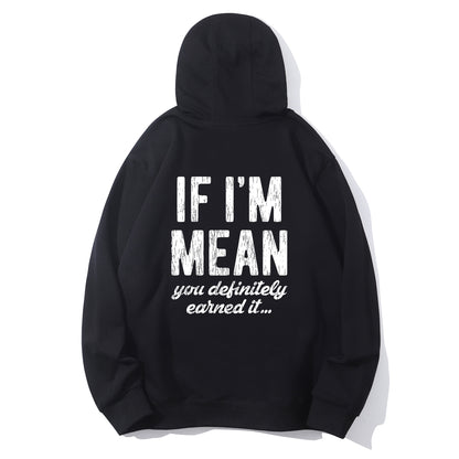 If I'm Mean Humorous Shirt - Relaxed Fit, Full Size