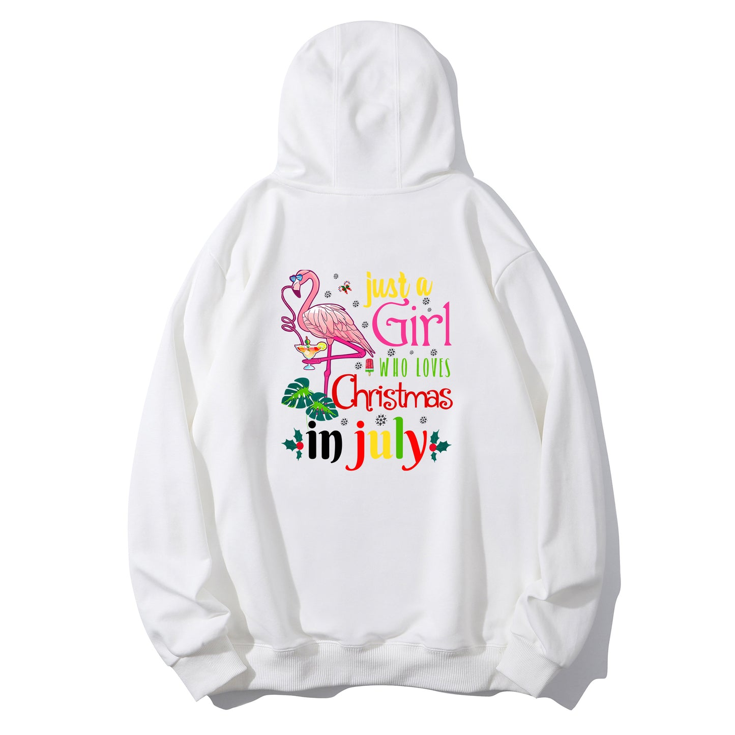 Just A Girl Who Loves Christmas In July Shirt - Relaxed Fit, Full Size