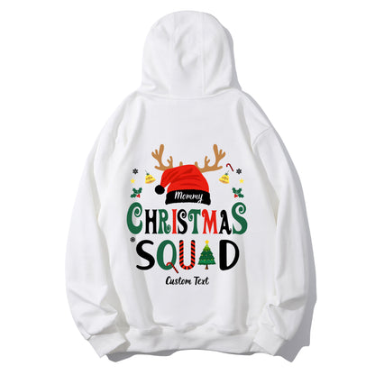 Personalized Christmas Squad  Shirt - Relaxed Fit, Full Size