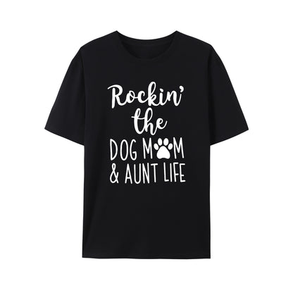 Dog Mom Love Shirt - Relaxed Fit, Full Size