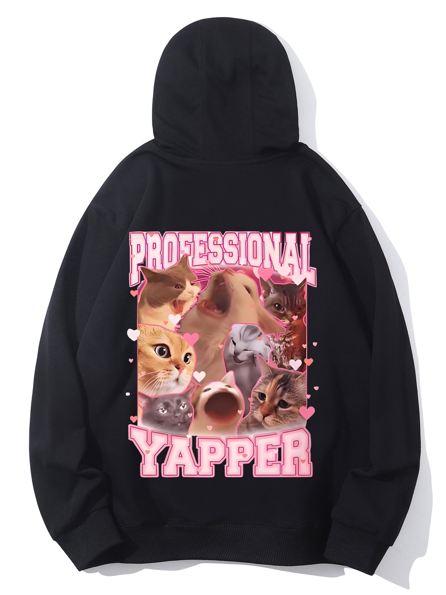 Professional Yapper Cats Meme Shirt - Relaxed Fit, Full Size