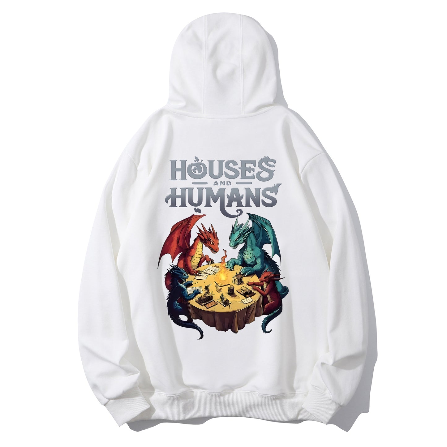 Houses and Humans DnD Shirt - Relaxed Fit, Full Size