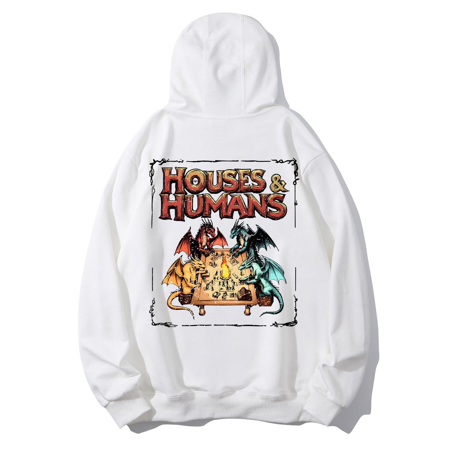 Houses and Humans D&D Shirt - Relaxed Fit, Full Size