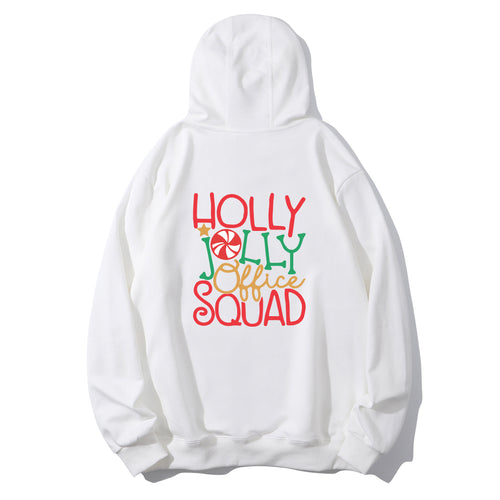 Holly Jolly Office Squad Shirt - Relaxed Fit, Full Size