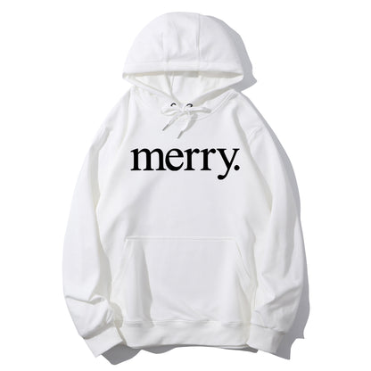 Cozy MERRY Christmas Shirt - Relaxed Fit, Full Size