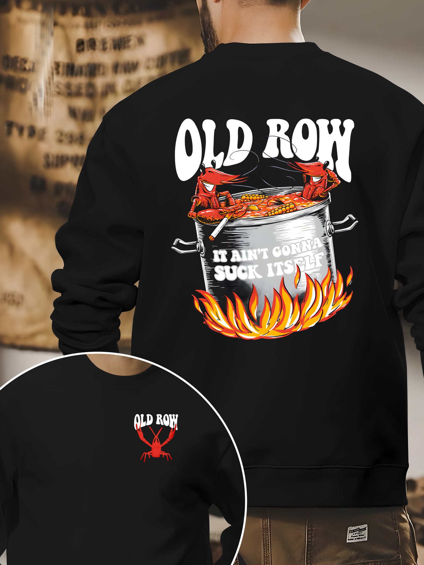 Old Row The Crawfish Boil Pocket Shirt - Relaxed Fit, Full Size