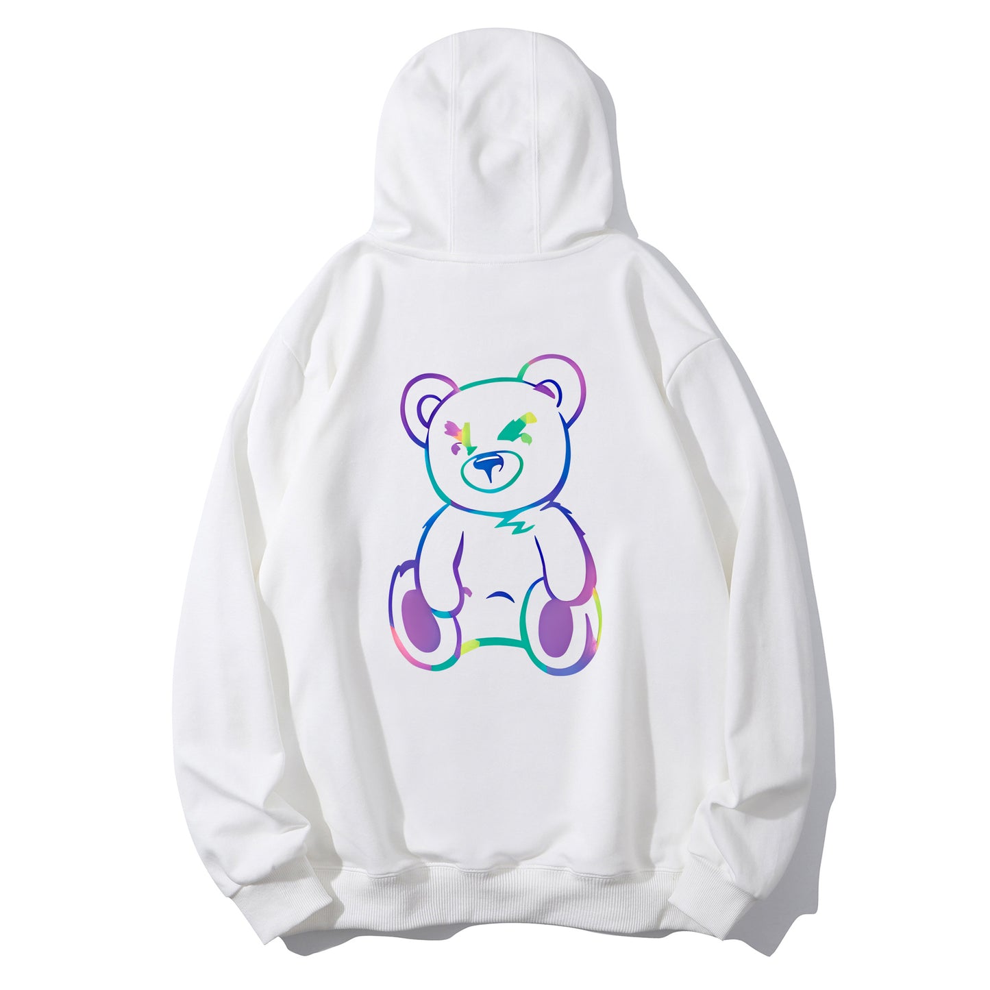 Cartoon Bear Shirt - Relaxed Fit, Full Size