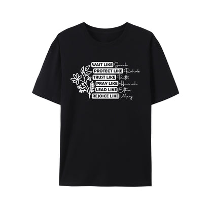 Women Of The Bible Shirt - Relaxed Fit, Full Size