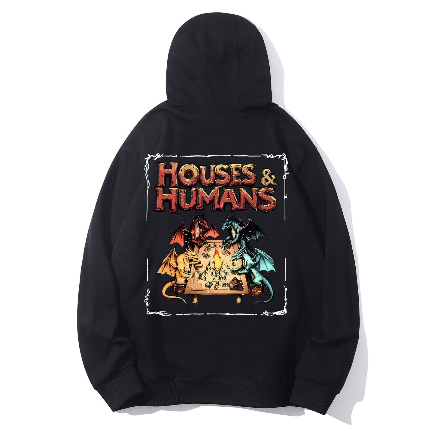 Houses and Humans D&D Shirt - Relaxed Fit, Full Size